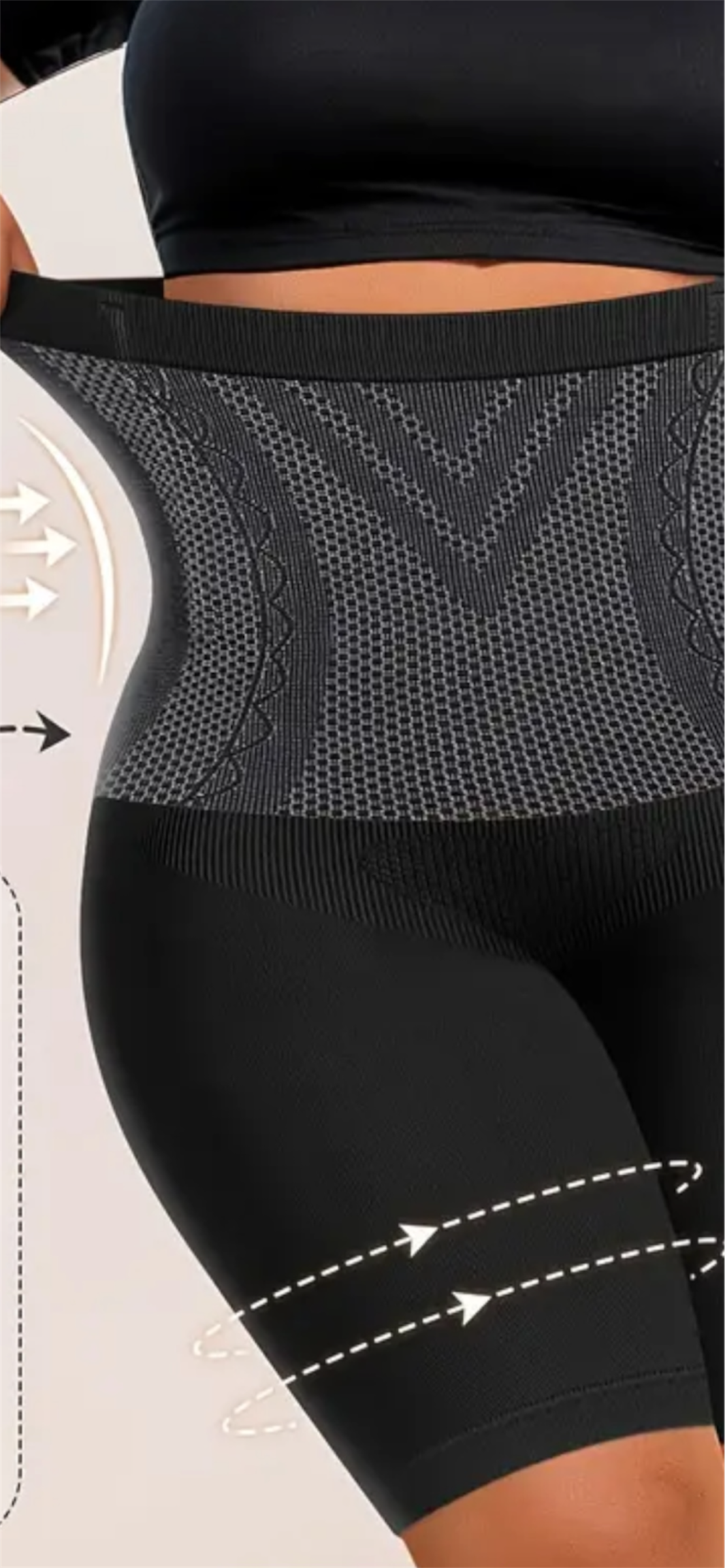 Formuojantys šortai „Contour Fit“ – 2XL–3XL dydžiai