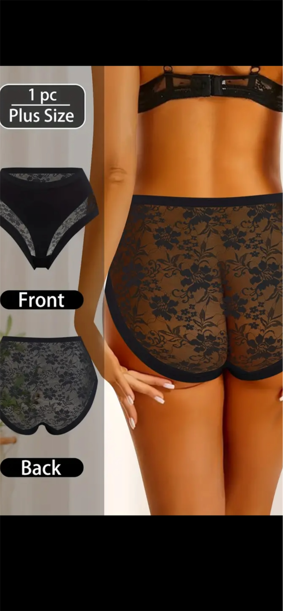 Formuojančios juodos kelnaitės su nėriniais – liemenį ir pilvuką dailinantis modelis