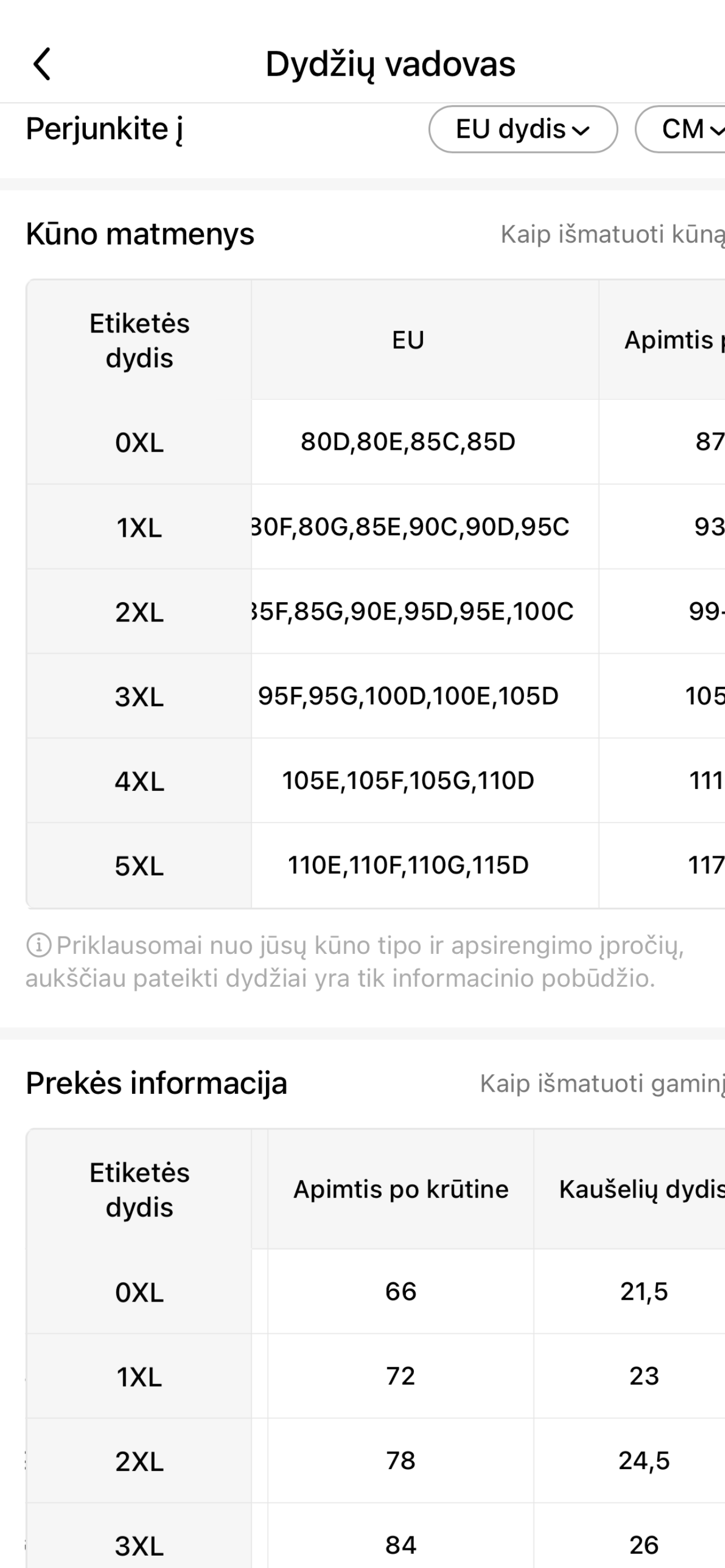 Patogus didelio dydžio formuojantis liemenėlis – juodas
