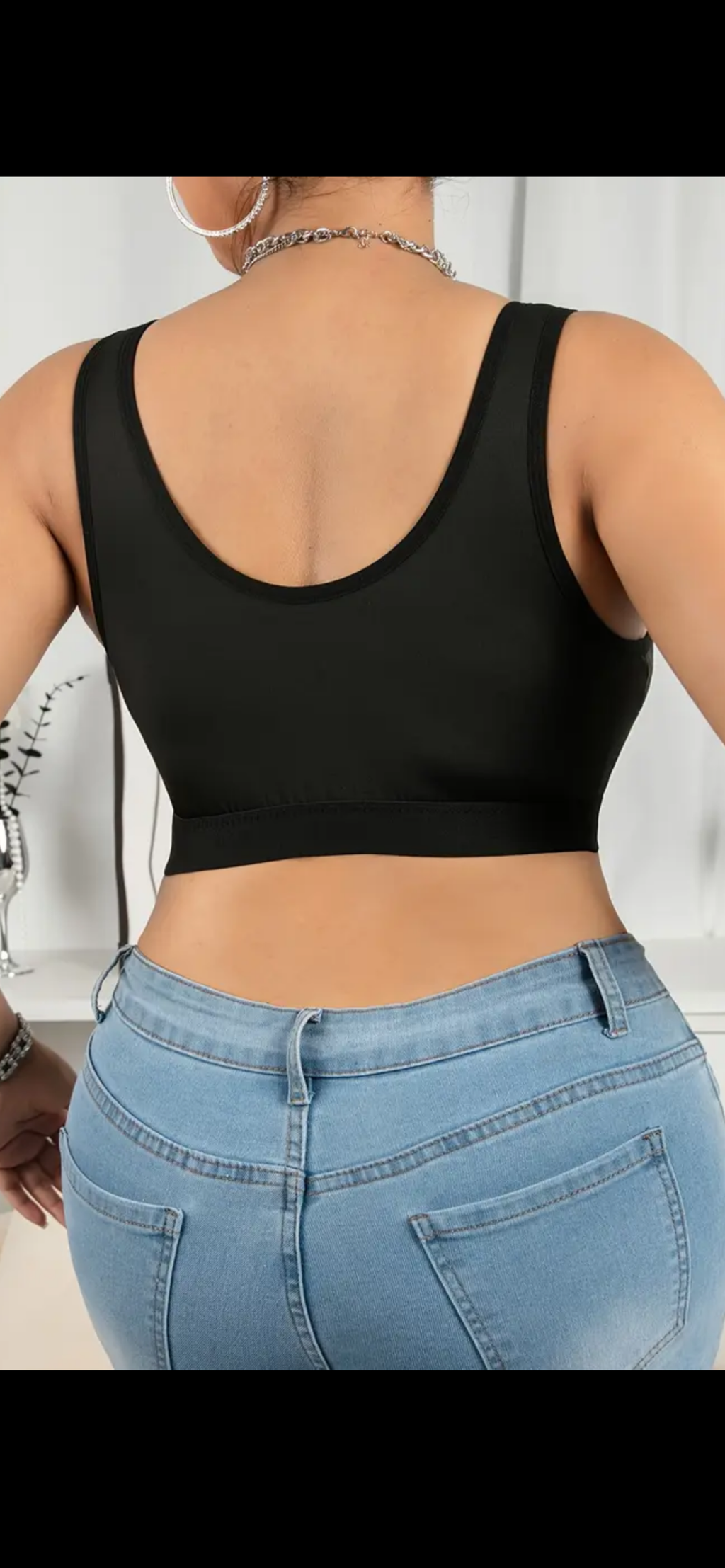 💚 Topas su nėriniais „Emerald Elegance“ – mišri spalva (2XL–3XL)